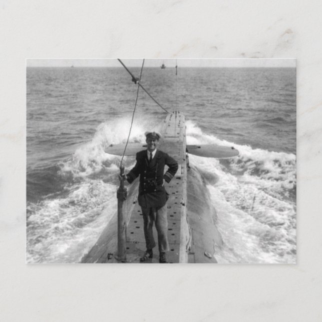 Cartão Postal Comandante E C Boyle VC (Frente)