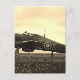 Cartão Postal Combatente Embarcado Para Descolagem