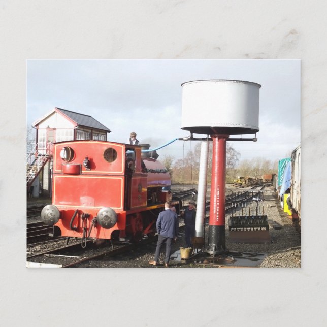 CARTÃO POSTAL COMBOIO A VAPOR (Frente)