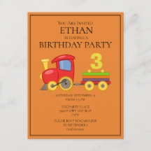 Comboio Colorido no aniversário de 3 anos de Orang