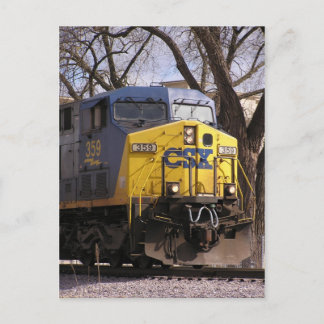 Cartão Postal comboio CSX
