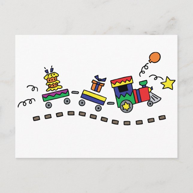 Cartão Postal Comboio do Partido (Frente)