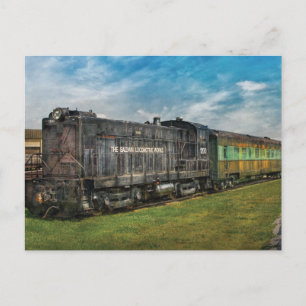 Cartão Postal Comboio - Obras De Locomotiva Baldwin