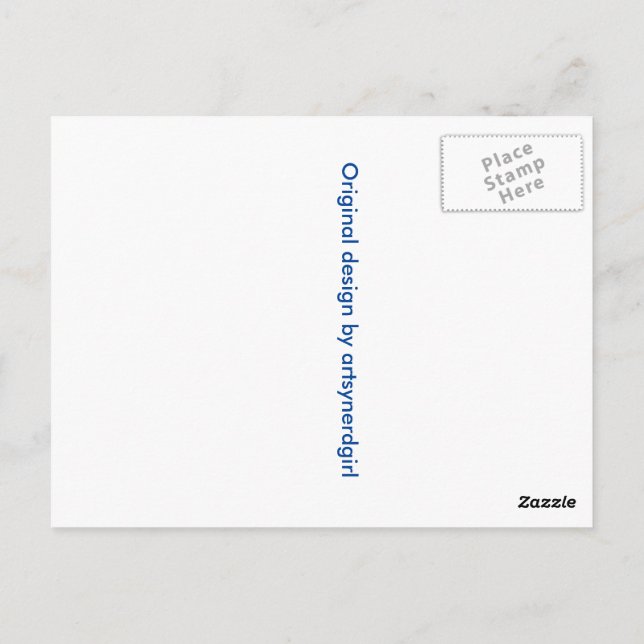 Cartão Postal Comboio superior do chapéu (Verso)