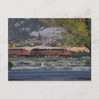 Cartão Postal comboio viagem