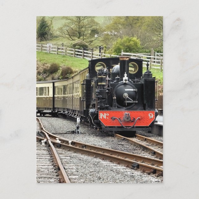 CARTÃO POSTAL COMBOIOS DE VAPOR (Frente)