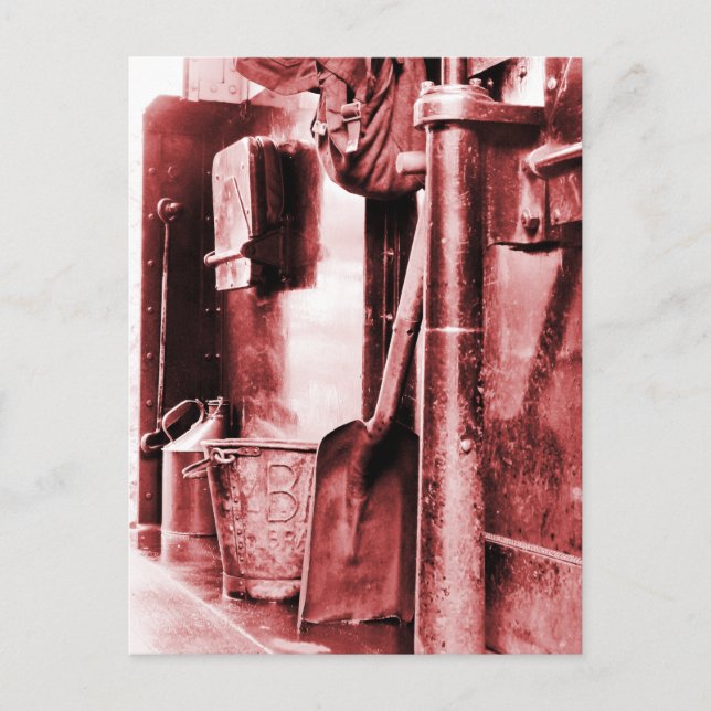 CARTÃO POSTAL COMBOIOS DE VAPOR (Frente)