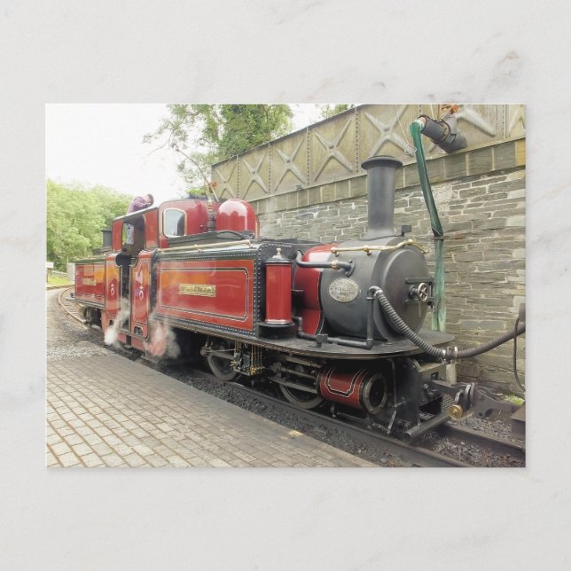 CARTÃO POSTAL COMBOIOS DE VAPOR (Frente)