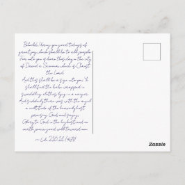 Cartão Postal Come And Behold Him | Christmas Postcard