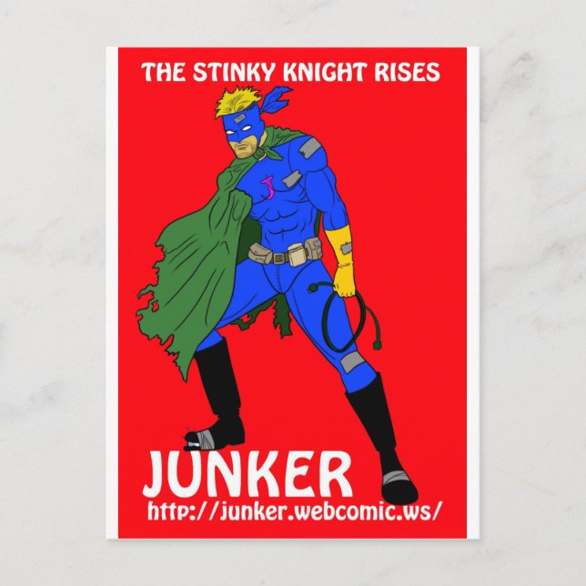 Cartão Postal Comédia Web Junker (Frente)