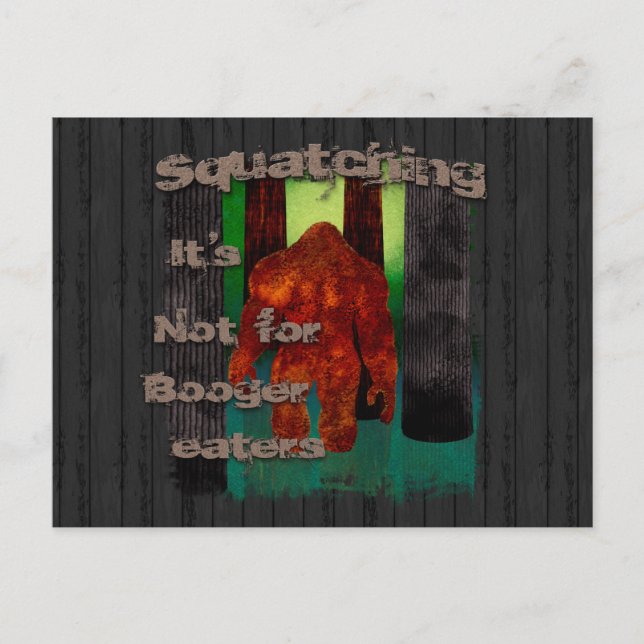 Cartão Postal Comedores de Booger (Frente)
