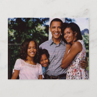 Cartão Postal Comemorativa da Inauguração do PRESIDENTE OBAMA