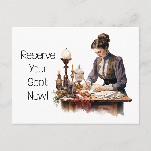 Cartão postal comercial da Chic Elegant Company (Frente)