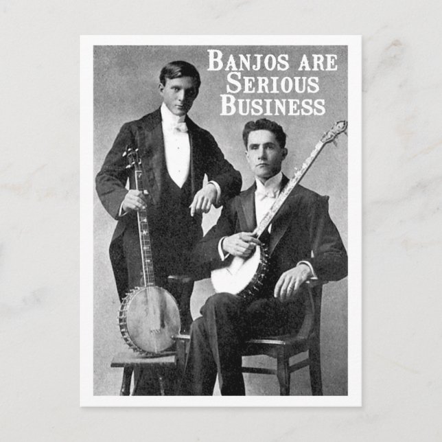 Cartão postal comercial sério (Frente)