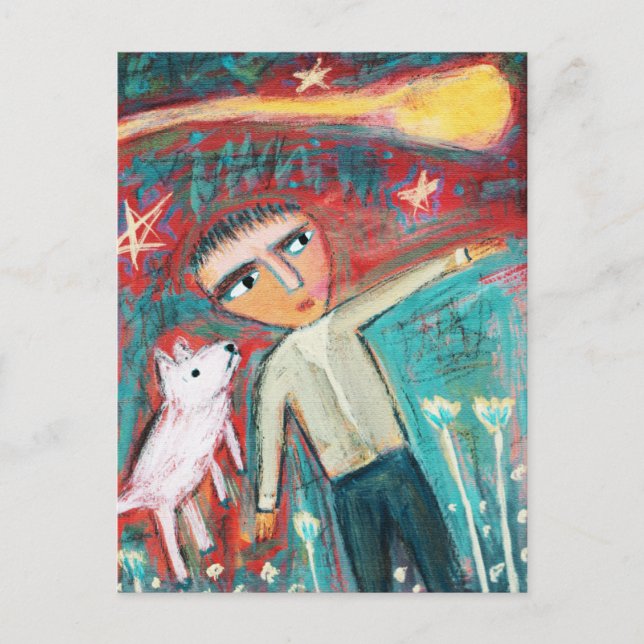 Cartão Postal Cometa (Frente)