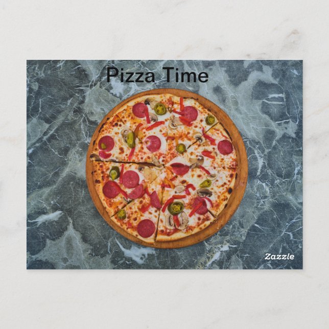 Cartão Postal Comida (Verso)