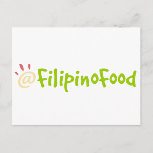 Cartão Postal Comida das Filipinas