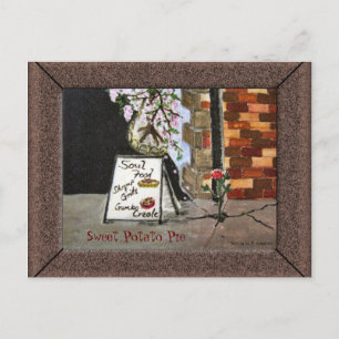 Cartão Postal Comida de Alma do Estilo Sul