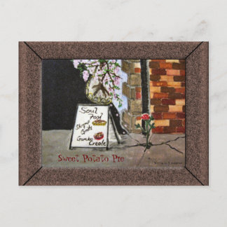 Cartão Postal Comida de Alma do Estilo Sul