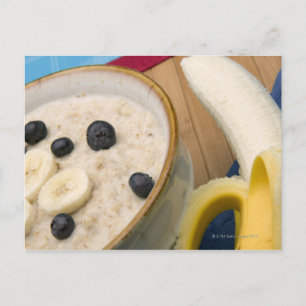 Cartão Postal Comida do café da manhã