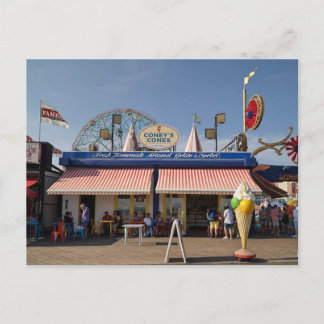 Cartão Postal Comida em Coney Island Amusement