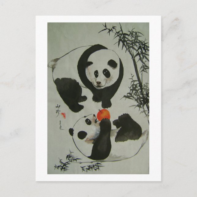 Cartão Postal comida exótica (Frente)