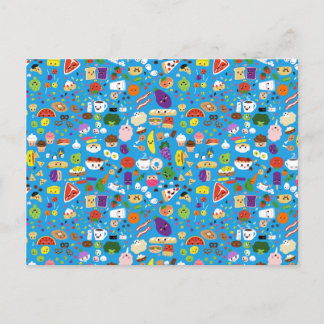 Cartão Postal Comida feliz