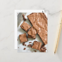 Comida Fotografia Dark Chocolate Brownies Baking