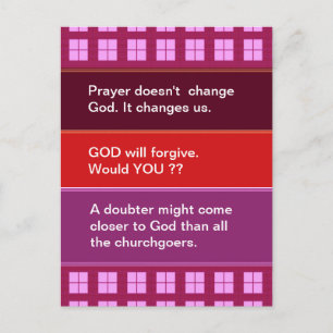 Cartão Postal Comida para o pensamento: Palavras da sabedoria