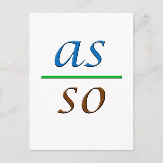 Cartão Postal como acima, abaixo (Frente)