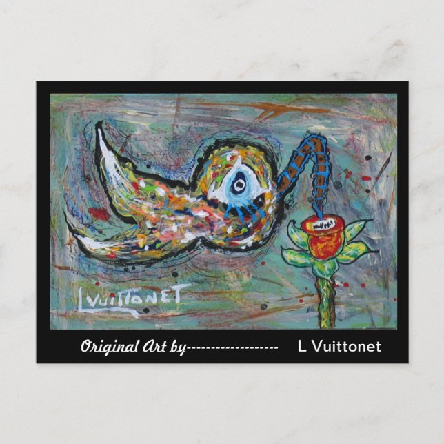 Cartão Postal Como doce é #1 (Frente)