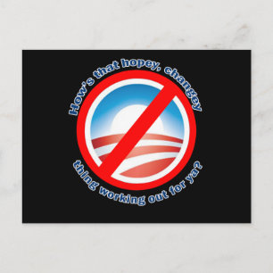 Cartão Postal Como é que essa coisa da Hopey Changey está a func