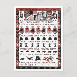 Cartão Postal Como eu ia para Ruas