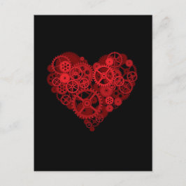 Cartão Postal Como o coração funcionaCartão postal