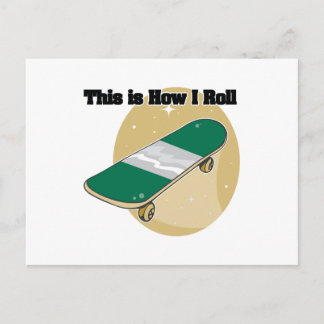 Cartão Postal Como Rolar (skate)