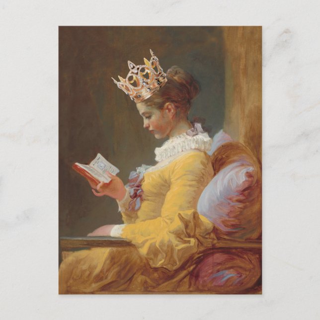 Cartão Postal Como ser uma Rainha (Frente)