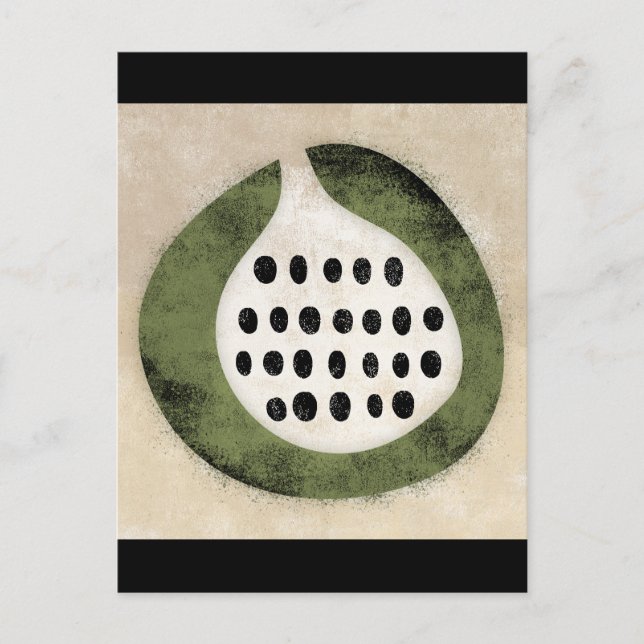 Cartão Postal Como Um Fig Ou Um Cartão-Postal Kiwi (Frente)