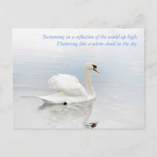 Cartão Postal Como uma Nuvem Branca