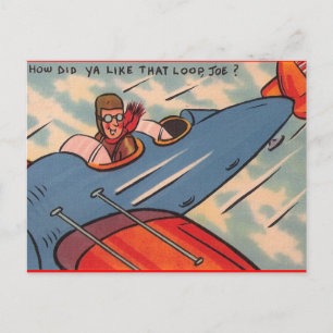 Cartão Postal Como você gostou do Loop, Joe?