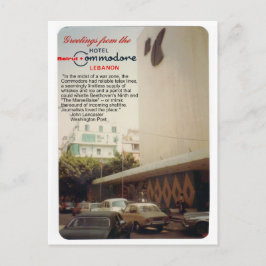 Cartão postal Comodore Hotel Beirut