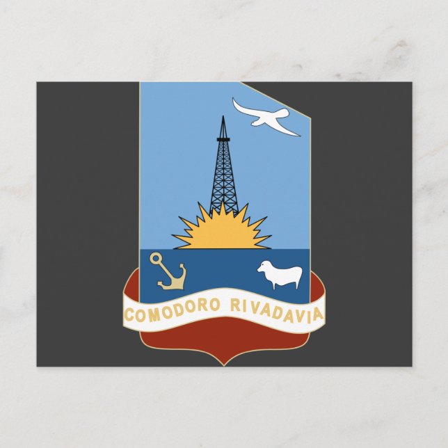 Cartão Postal Comodoro Rivadavia, Argentina (Frente)