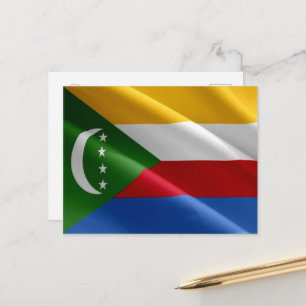 Cartão Postal Comores - Sinalizador de Ondas -