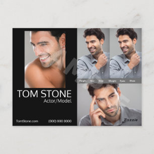 Cartão Postal Comp Cards Atuais Captura de Cabeça Comp Modelo