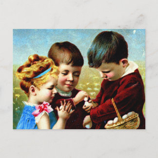 Cartão Postal "Compartilhando recompensa da caça"