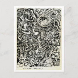 Cartão Postal Competição unilateral, de Brian Benson