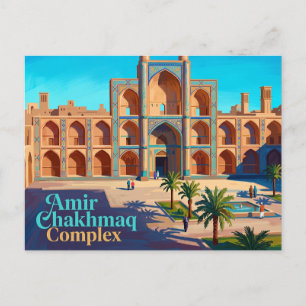Cartão Postal Complexo Amir Chakhmaq Irã