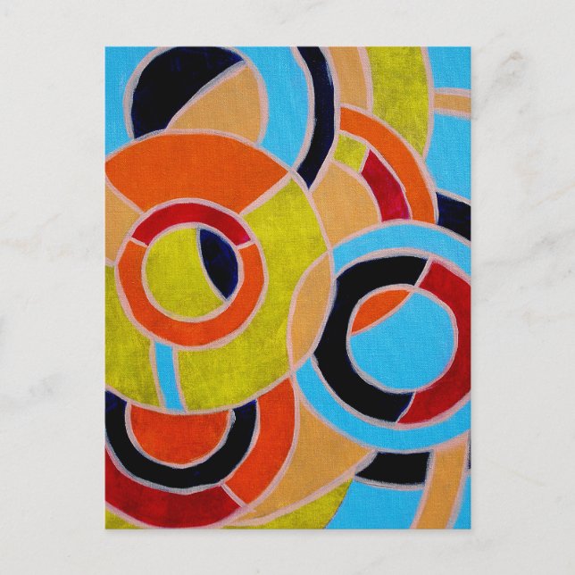 Cartão Postal Composição 22 de Michael Moffa (Frente)
