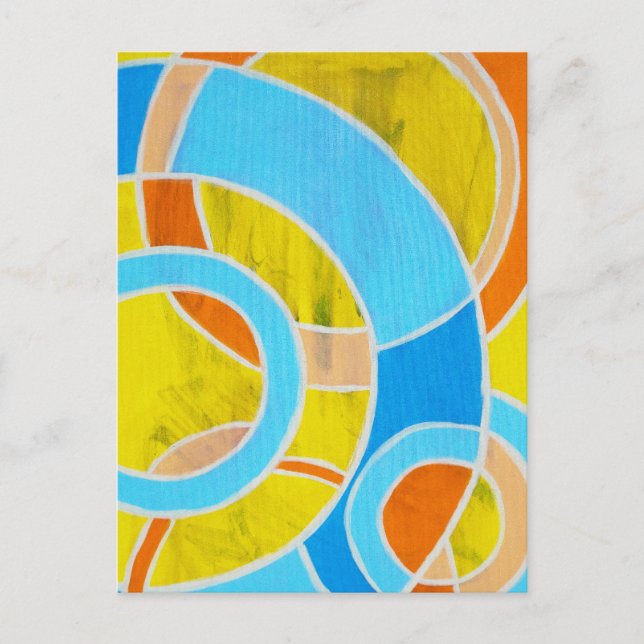Cartão Postal Composição 23 de Michael Moffa (Frente)