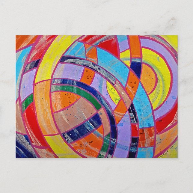 Cartão Postal Composição nº 15 de Michael Moffa (Frente)