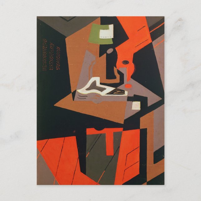 Cartão Postal Composição (óleo na canvas) (Frente)